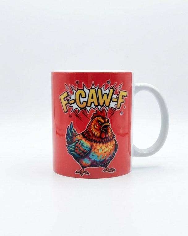 F-CAW-F Rooster Mug Gift Box 🐔💝🎁