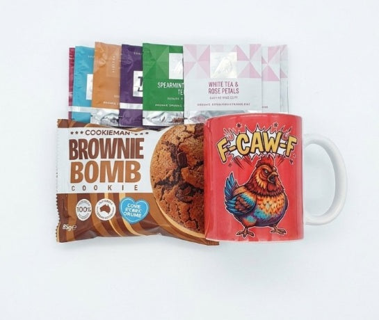 F-CAW-F Rooster Mug Gift Box 🐔💝🎁